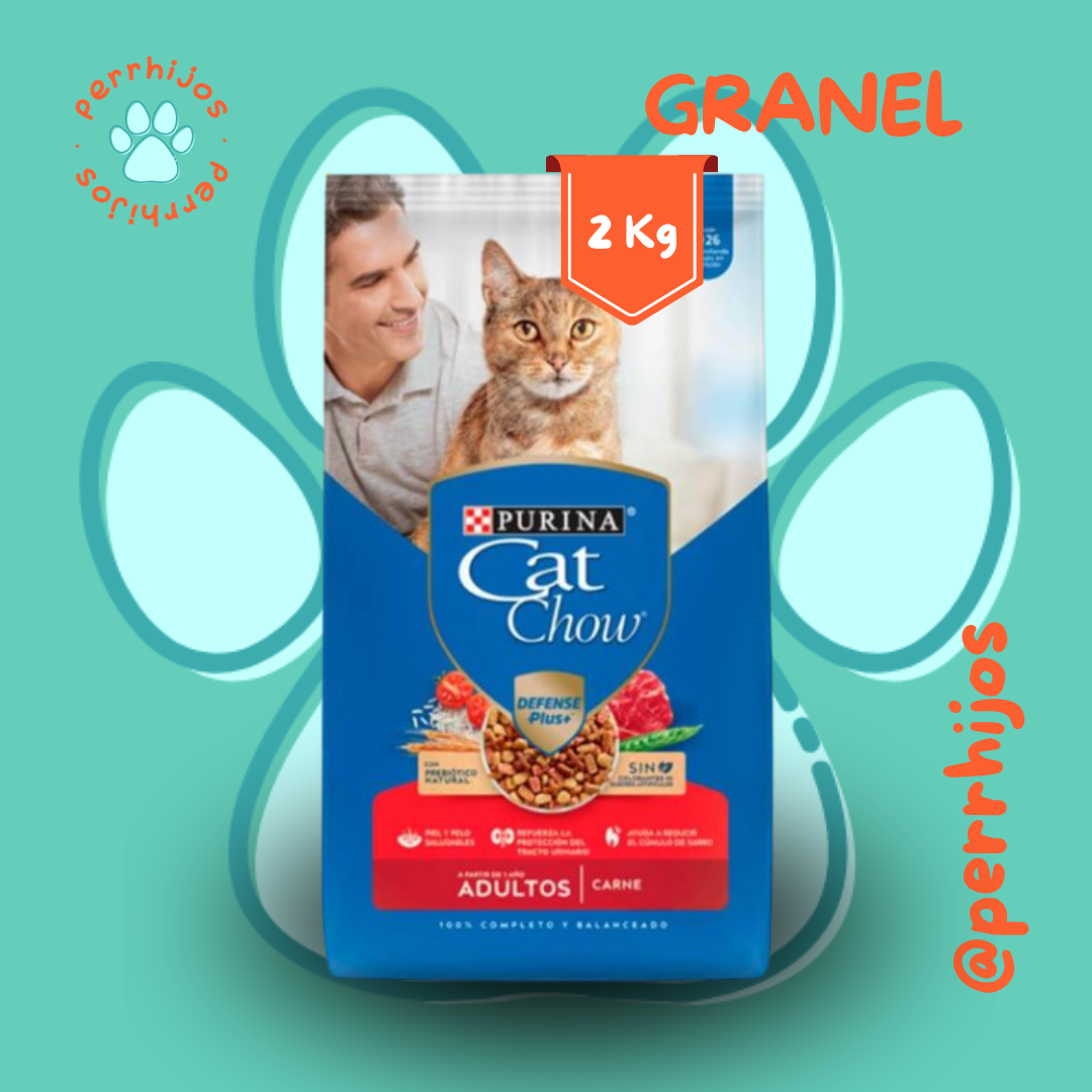 Gathijos® Cat Chow Adulto Carne Granel