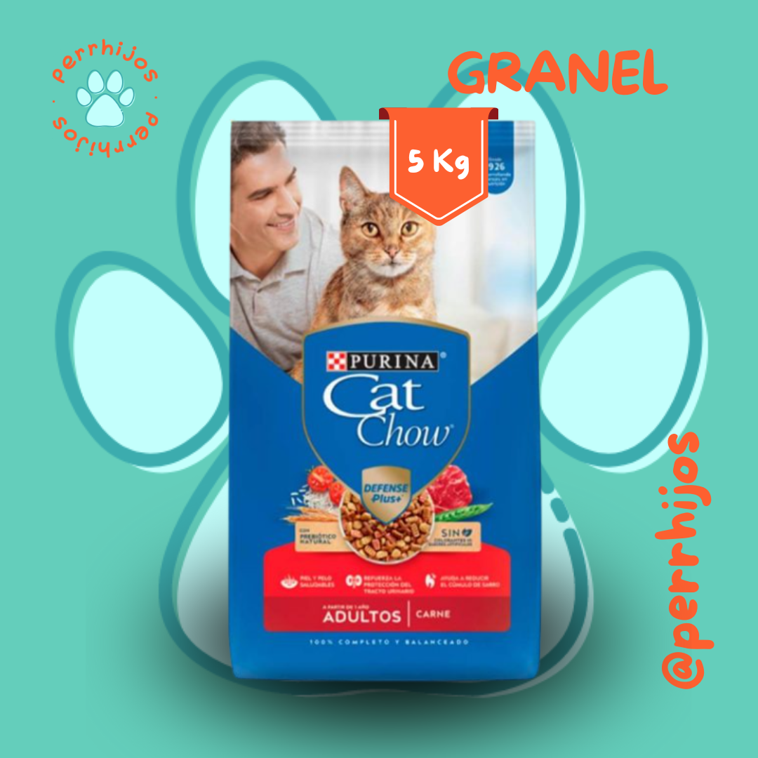 Gathijos® Cat Chow Adulto Carne Granel