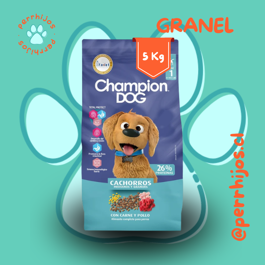 Perrhijos® Champion Dog Cachorro Granel