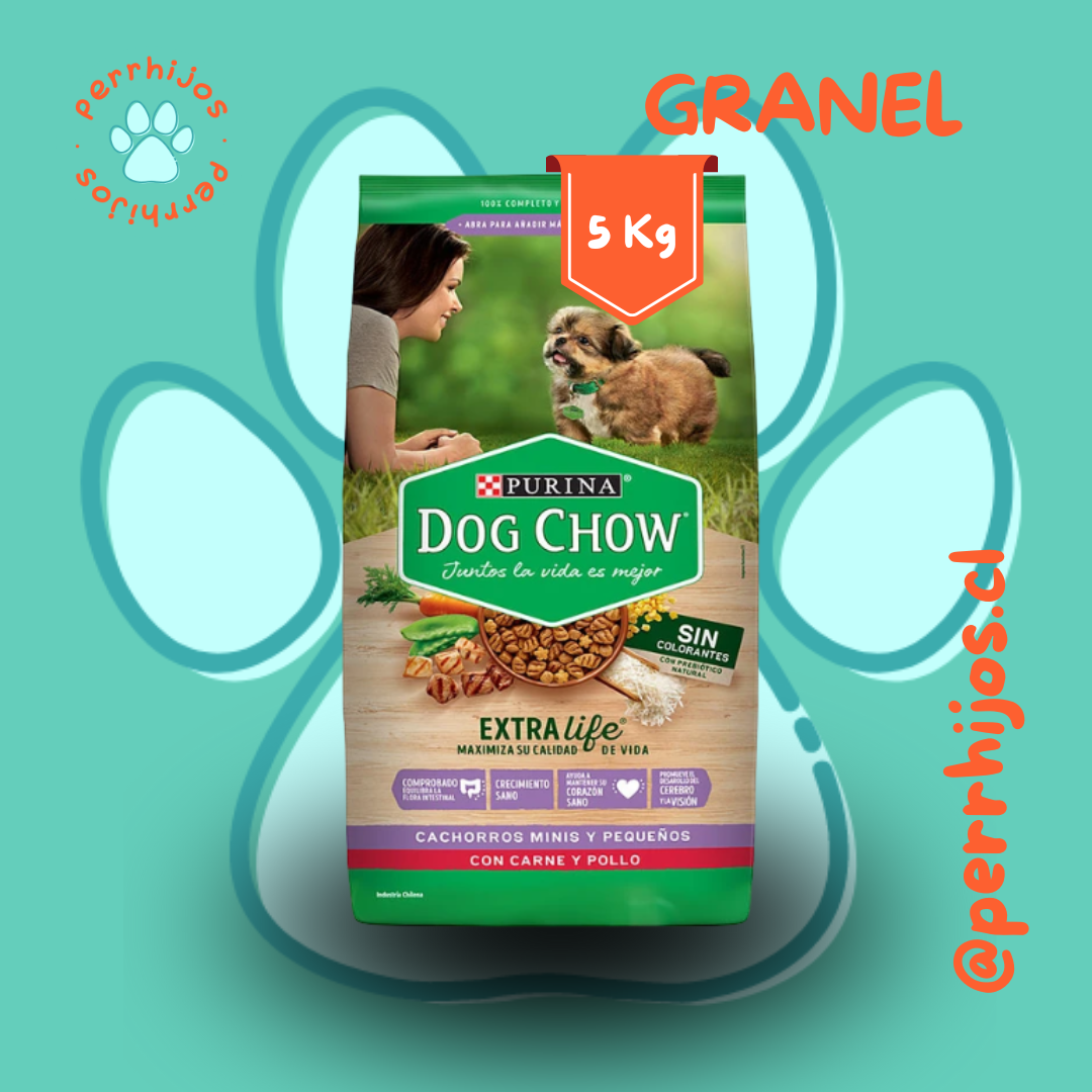 Perrhijos® Dog Chow Cachorro Mini y Pequeño – Granel