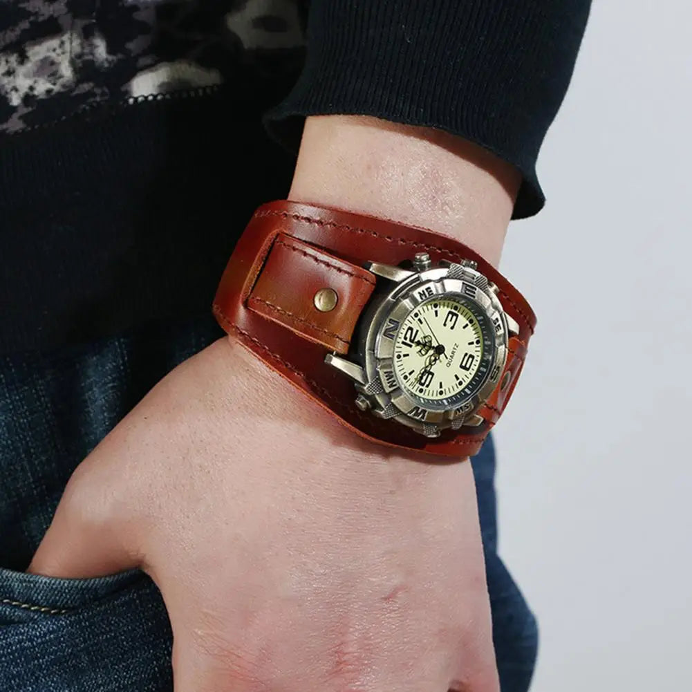 Pinchaqui.cl® Reloj Punk Cool Vintage: Estilo Rebelde y Elegante