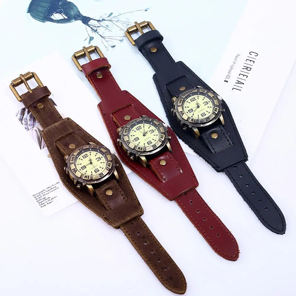Pinchaqui.cl® Reloj Punk Cool Vintage: Estilo Rebelde y Elegante