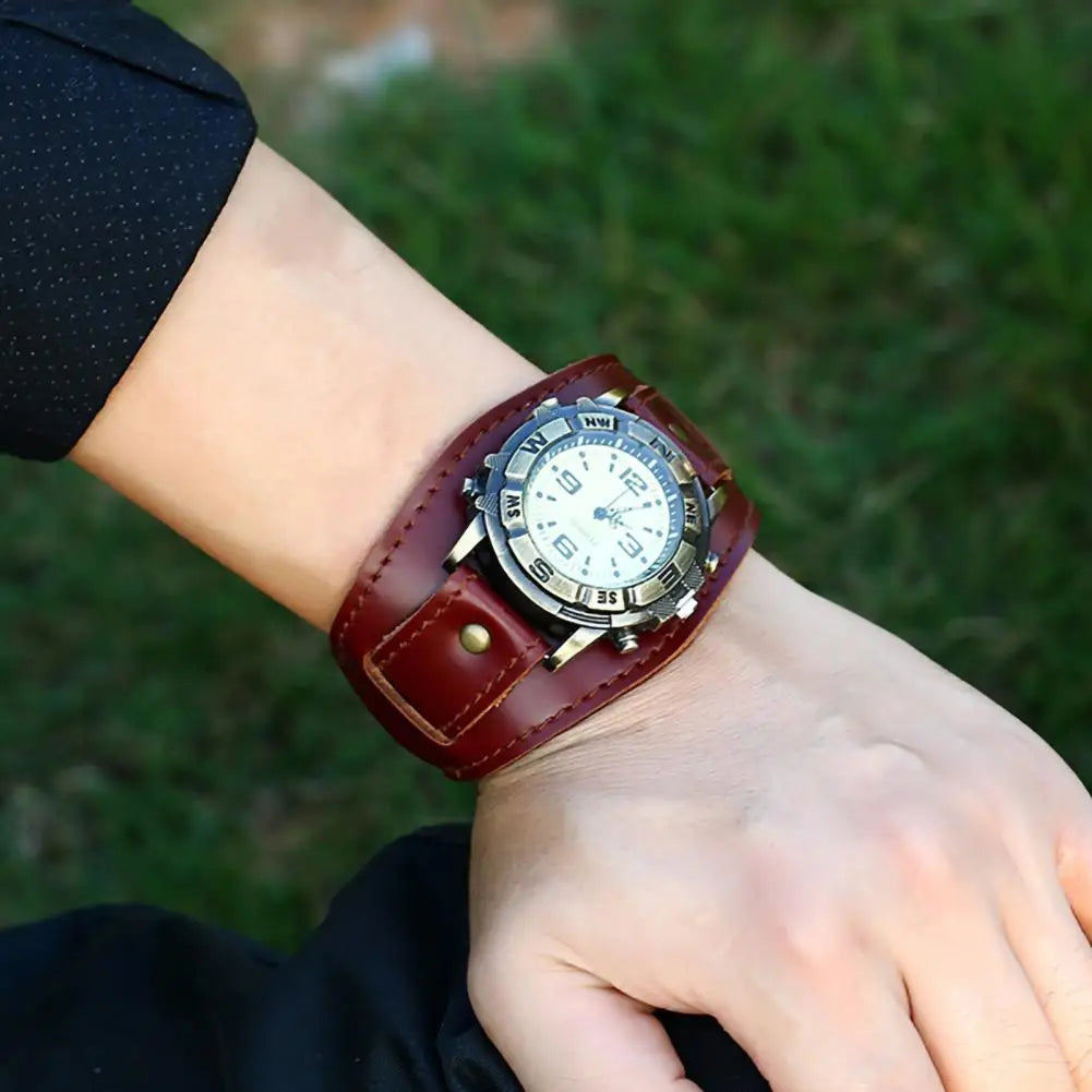 Pinchaqui.cl® Reloj Punk Cool Vintage: Estilo Rebelde y Elegante