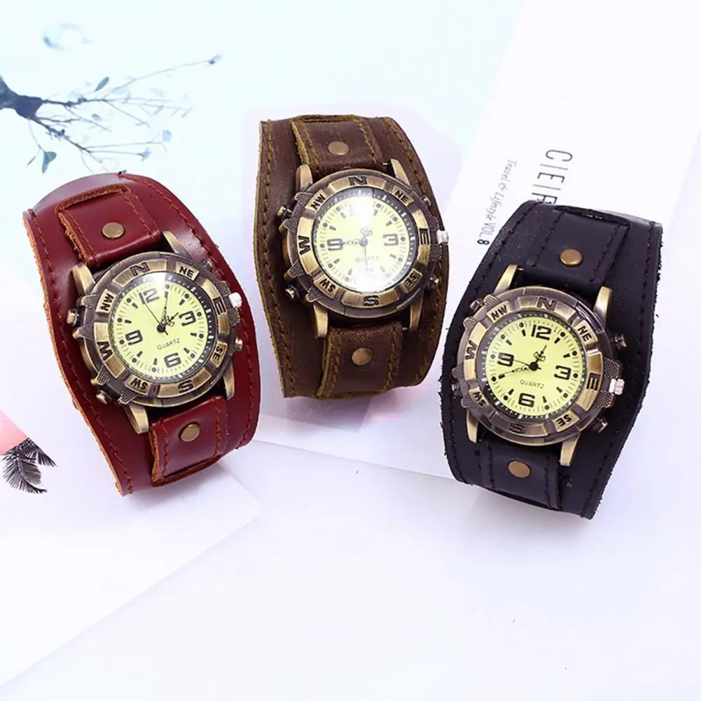 Pinchaqui.cl® Reloj Punk Cool Vintage: Estilo Rebelde y Elegante