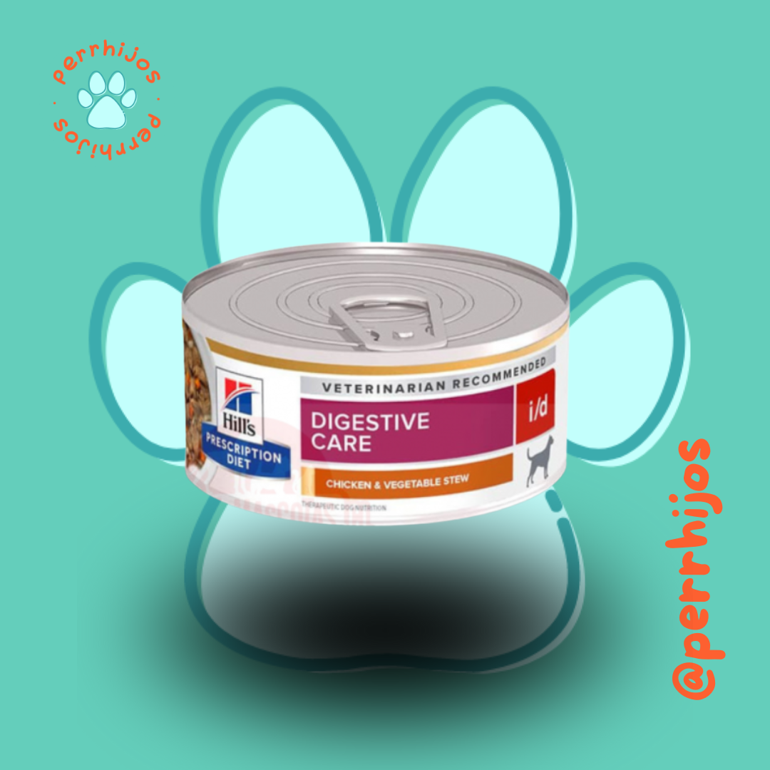 Perrhijos.cl® Hill's Prescription Diet i/d Canino Pollo y Vegetales 156 g