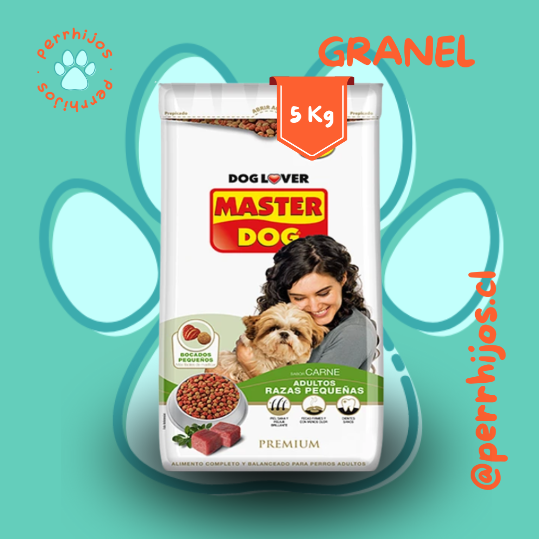 Perrhijos® Master Dog Adulto Razas Pequeñas – 21% Proteína | 9% Grasa