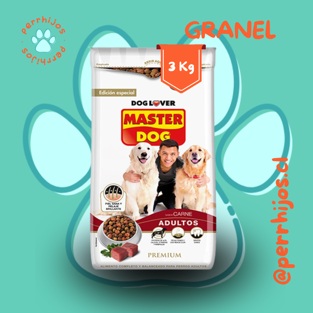 Perrhijos® Master Dog Adulto Carne – Granel