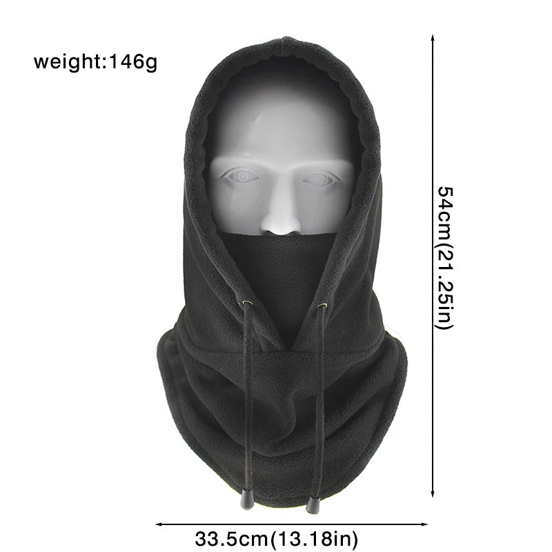 Pinchaqui.cl® Pasamontañas para Hombre y Mujer – Conjunto Gorro + Bufanda