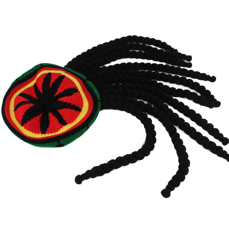 Pinchaqui.cl® Gorra Rasta de Invierno con Trenzas