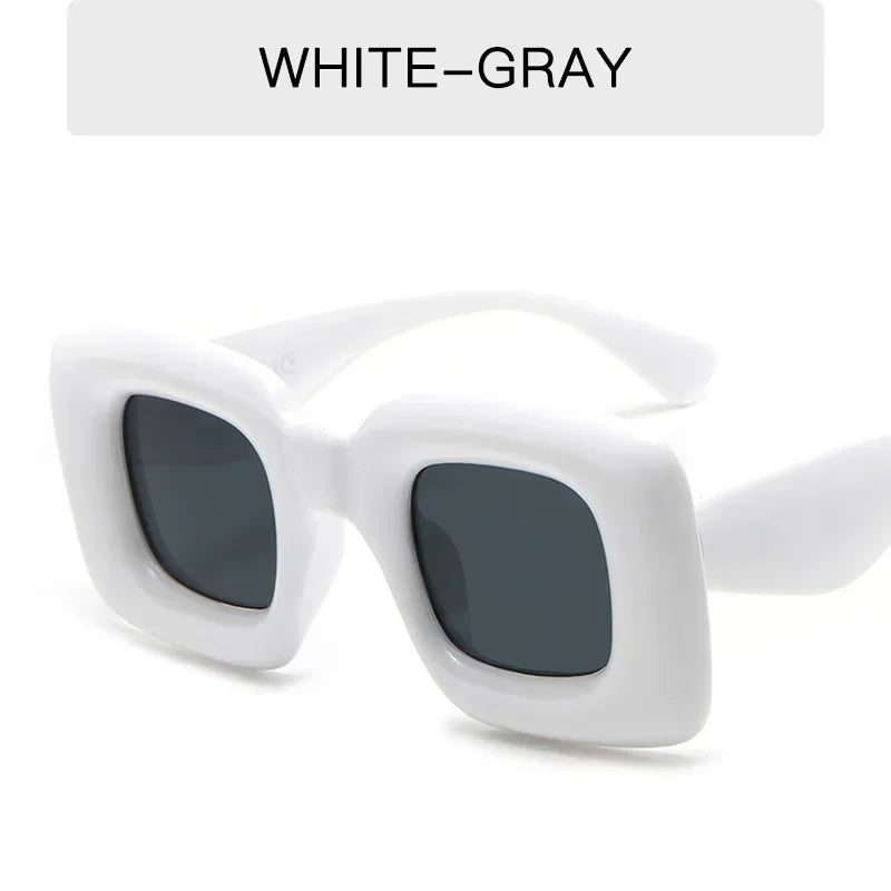 Pinchaqui.cl® Lentes de Sol Cuadradas de Gran Tamaño para Mujeres