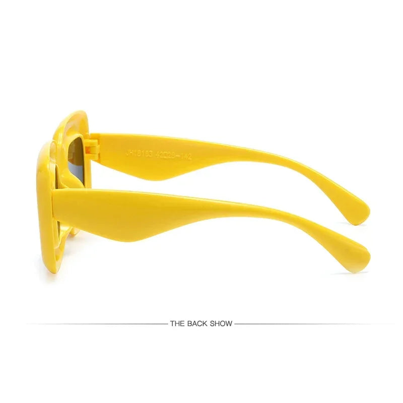 Pinchaqui.cl® Lentes de Sol Cuadradas de Gran Tamaño para Mujeres