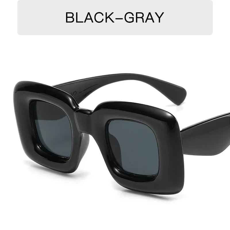 Pinchaqui.cl® Lentes de Sol Cuadradas de Gran Tamaño para Mujeres