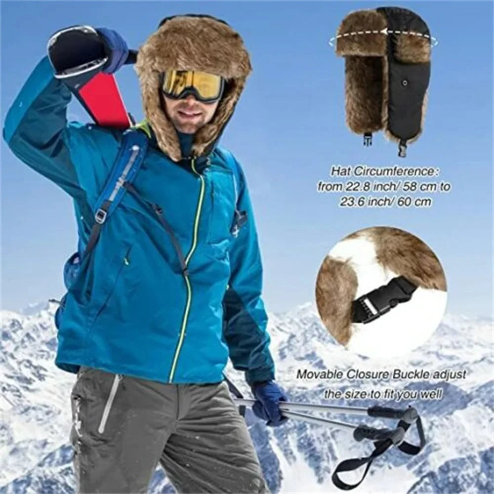 Pinchaqui.cl® Gorro de Cazador Unisex Estilo Ruso