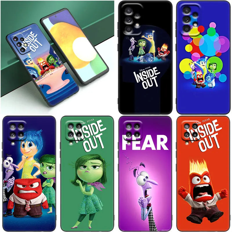 Pinchaqui.cl® Carcasa Disney Intensamente 2 Negro para Samsung Galaxy