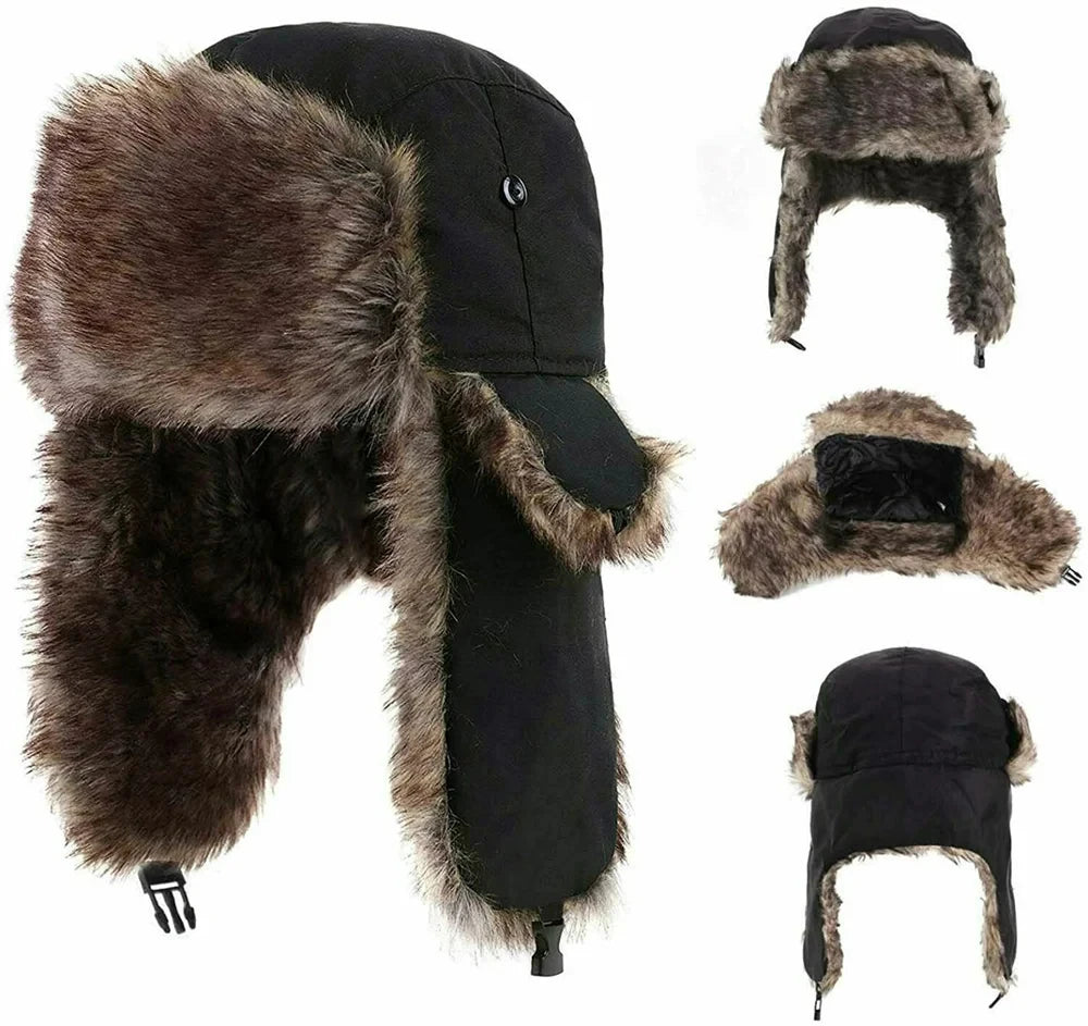Pinchaqui.cl® Gorro de Cazador Unisex Estilo Ruso
