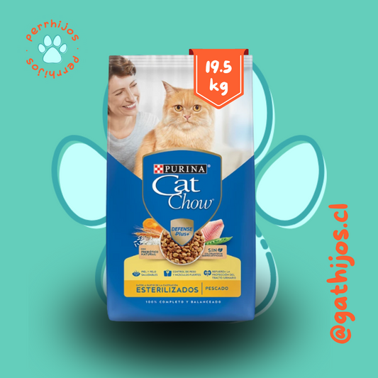Gathijos® Cat Chow Esterilizados – 19.5 kg