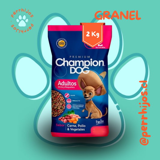 Perrhijos® Champion Dog Adulto Razas Pequeñas Granel