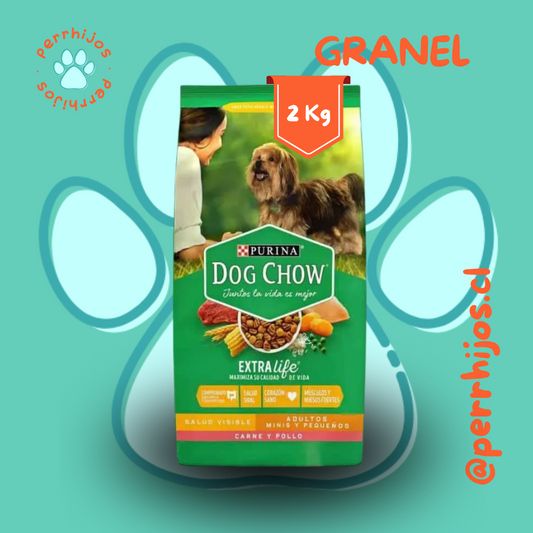 Perrhijos® Dog Chow Adulto Mini Razas Pequeñas Granel