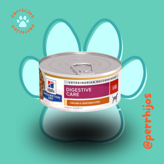 Perrhijos.cl® Hill's Prescription Diet i/d Canino Pollo y Vegetales 156 g