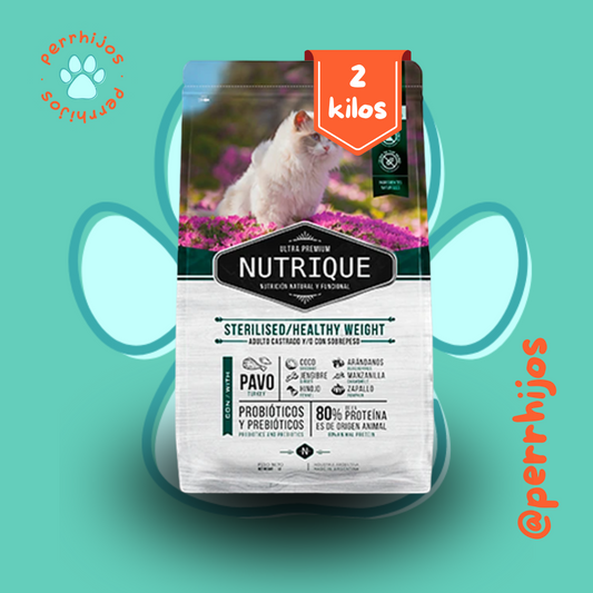 Perrhijos® Nutrique Gato Esterilizado / Castrado 2k