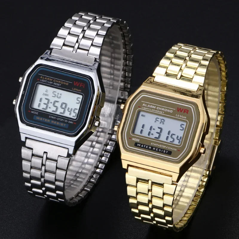 Pinchaqui.cl® Reloj de Pulsera Hombre de Acero Inoxidable