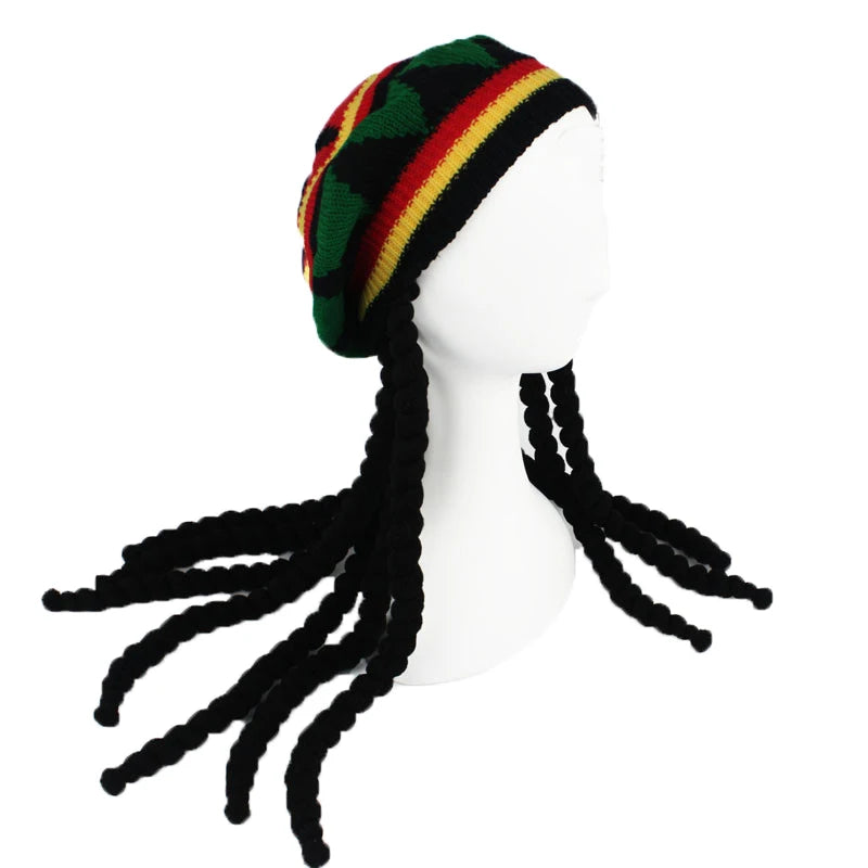 Pinchaqui.cl® Gorra Rasta de Invierno con Trenzas