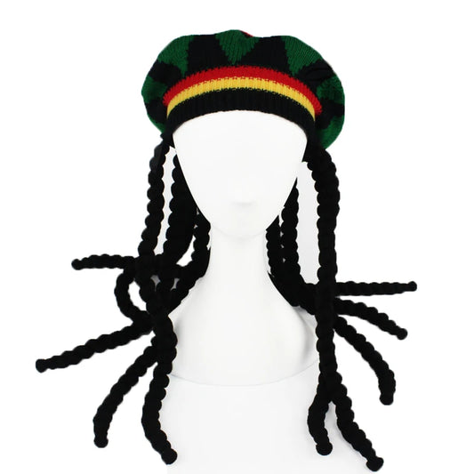 Pinchaqui.cl® Gorra Rasta de Invierno con Trenzas